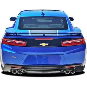 2016-2018 HERITAGE BLACKOUT Chevy Camaro Rear Trunk Blackout Vinyl Graphic Decals Kit - &quot;The MoProAuto Original&quot;