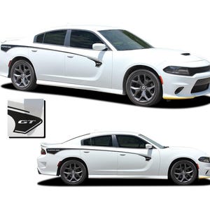 RILED : Fits 2015-2023 Dodge Charger Body Stripes Side Door Decals Vinyl Graphics - &quot;The MoProAuto Original&quot;