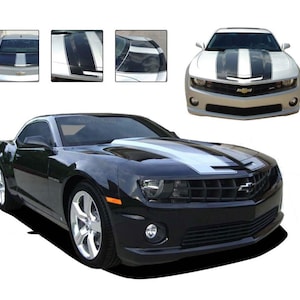 Camaro BUMBLEBEE : 2010 2011 2012 2013 Chevy Camaro Racing Vinyl Graphics SS RS Hood Trunk Spoiler Stripes &quot;The MoProAuto Original&quot;