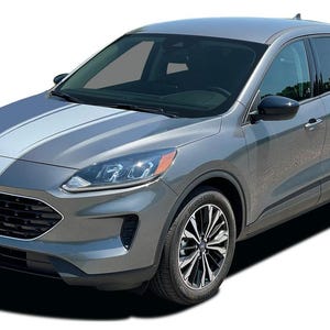 SABRE HOOD : Fits Ford Escape Hood Vinyl Graphics Decals Stripes Kit 2020-2025 Models - &quot;The MoProAuto Original&quot;