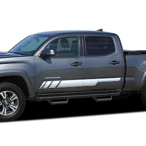 CORE : Fits Toyota Tacoma Rocker Panel Stripes TRD Sport Pro Side Door Decals Vinyl Graphics Kit fits 2015-2024 &quot;The MoProAuto Original&quot;