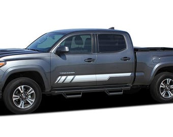 トヨタ 純正 タコマ リヤボデー ストライプ 右 キット - トヨタ タコマ TRD レーシング レトロ ビンテージ ストライプ