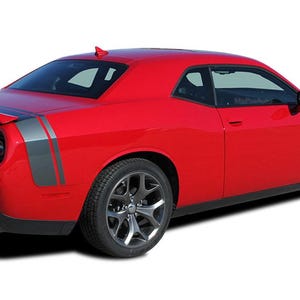 Fits 2011-2023 Dodge Challenger Rear Trunk Stripe Scat Pack QP TAILBAND : Side Decals Stripes Vinyl Graphic - &quot;The MoProAuto Original&quot;