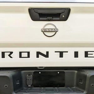 TAILGATE LETTERS: Fits Nissan Frontier Tailgate Letter Decals Text Stripes Graphics fits 2022-2024 - &quot;The MoProAuto Original&quot;