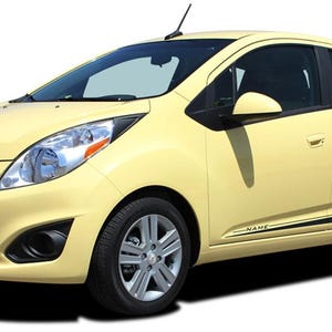 ARC : Chevy Spark 2013 2014 2015 2016 Vinyl Graphics Stripe Decal Kit - &quot;The MoProAuto Original&quot;