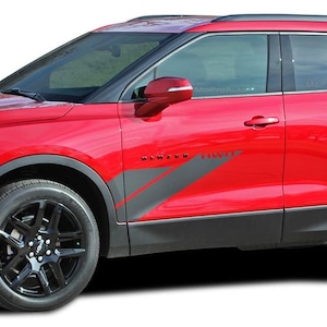 SIDEKICK: 2019-2024 Chevy Blazer Side Door Stripes Body Decals Accent Vinyl Graphics Kit