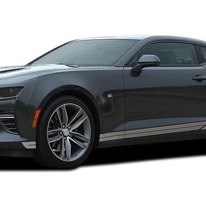 2019-2024 Camaro Lower Rocker Panel Door Stripes TREAD Chevy Camaro Accent Decals Vinyl Graphics Kit - &quot;The MoProAuto Original&quot;