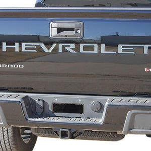 TAILGATE TEXT : 2021-2023 Chevy Colorado Rear Tailgate Letter Decals Text Accent Vinyl Graphic Kit - &quot;The MoProAuto Original&quot;