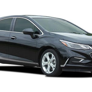 SPAN : Chevy Cruze Lower Rocker Door Stripes 2017 2018 2019 Vinyl Graphic Decals Hatchback or Coupe Kit - &quot;The MoProAuto Original&quot;