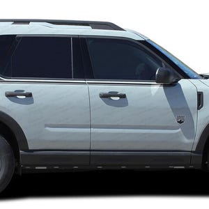 LINEAR : Fits Ford Bronco Sport Side Door Stripes Vinyl Graphics Decals Kit for 2021 2022 2023 2024 2025 - &quot;The MoProAuto Original&quot;