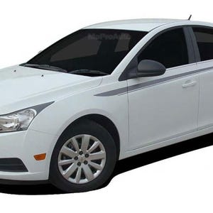STRIDE : Chevy Cruze 2008-2015 Upper Body Door Accent Striping Vinyl Graphics Decals - &quot;The MoProAuto Original&quot;