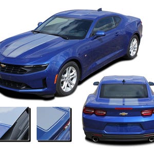 2019-2024 Camaro Racing Stripes REV SPORT PIN Chevy Camaro Hood Decals with Pin Stripe Outline Vinyl Graphics Kit - &quot;The MoProAuto Original&quot;