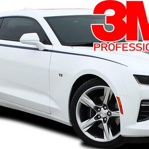 2016 2017 2018 PIKE Chevy Camaro Upper Door to Fender Accent Vinyl Graphics Decals Kit (All MODELS) - &quot;The MoProAuto Original&quot;