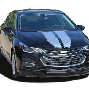 DRIFT RALLY HB : Chevy Cruze Racing Stripes 2017 2018 2019 Hatchback Vinyl Graphics Decals Kit - &quot;The MoProAuto Original&quot;