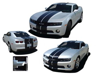 カマロ ペース ラリー: 2010 2011 2012 2013 シボレー カマロ「インディ スタイル」レーシング ストライプ ビニール グラフィック デカール キット「MoProAuto オリジナル」