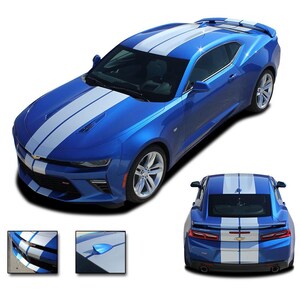 2016 2017 2018 TURBO RALLY Sport Chevy Camaro Indy Vinyl Graphic Racing Stripes Rally Decals Kit (Ss, Rs, V6) - &quot;The MoProAuto Original&quot;