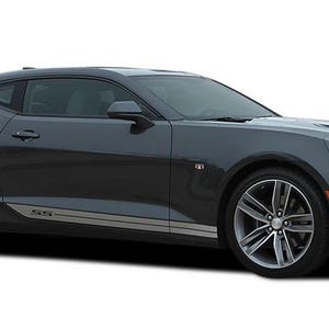 2019-2024 Camaro Lower Rocker Panel Door Stripes SKID Chevy Camaro Accent Decals Vinyl Graphics Kit - &quot;The MoProAuto Original&quot;