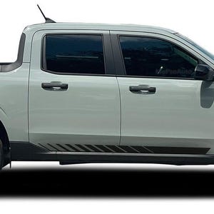 STREWN ROCKER : Fits Ford Maverick Side Body Door Rocker Stripes Vinyl Graphics Decals Kit 2022 2023 2024 2025 - &quot;The MoProAuto Original&quot;