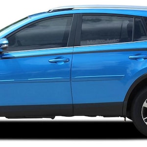 RAVAGE SIDES : Fits Toyota RAV4 Side Door Stripes Vinyl Graphic Accent Decal Kit fits 2013 2014 2015 2016 2017 2018 &quot;The MoProAuto Original&quot;