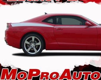 2014-2015 LEGACY 2: シボレー カマロ アッパーサイドアクセント ビニールグラフィックストライプ (全モデルに適合) - 「MoProAuto オリジナル」