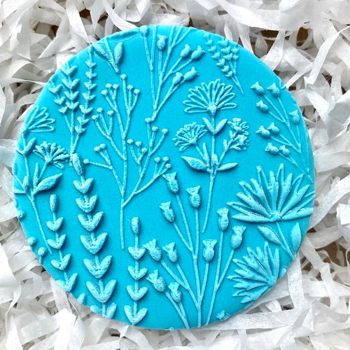 Pattern Embosser Fondant Stamp Acrylic Embosser for Cookies Etsy