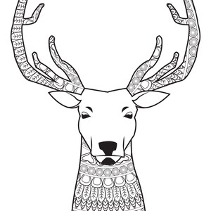 Printable Mandala Forest Animals Coloring Pages for Children ...