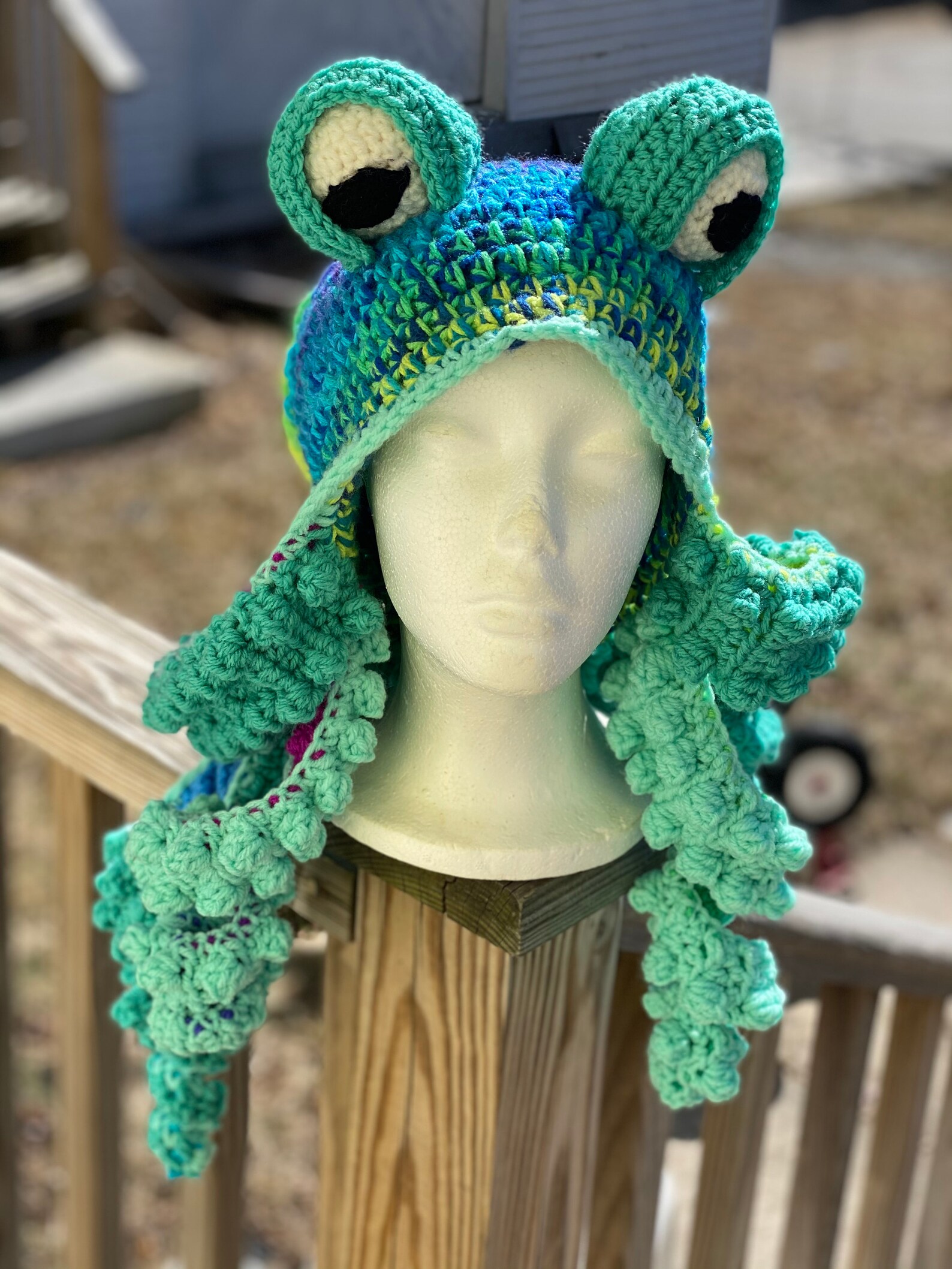 Kraken Crochet Hat made to Order | Etsy