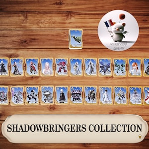 Volledig speelbaar deck Triple Triad FFXIV Shadowbringers-collectie Gratis internationale levering FANART
