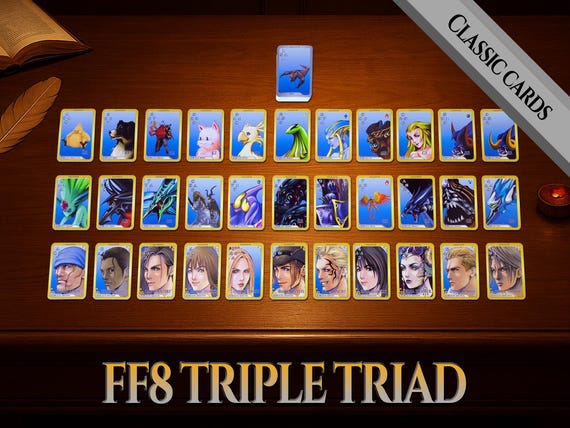 ff8 triple triad rare cards Pokemon Heart Gold Soul Silver: Unleashed Near Complete Set main image 1