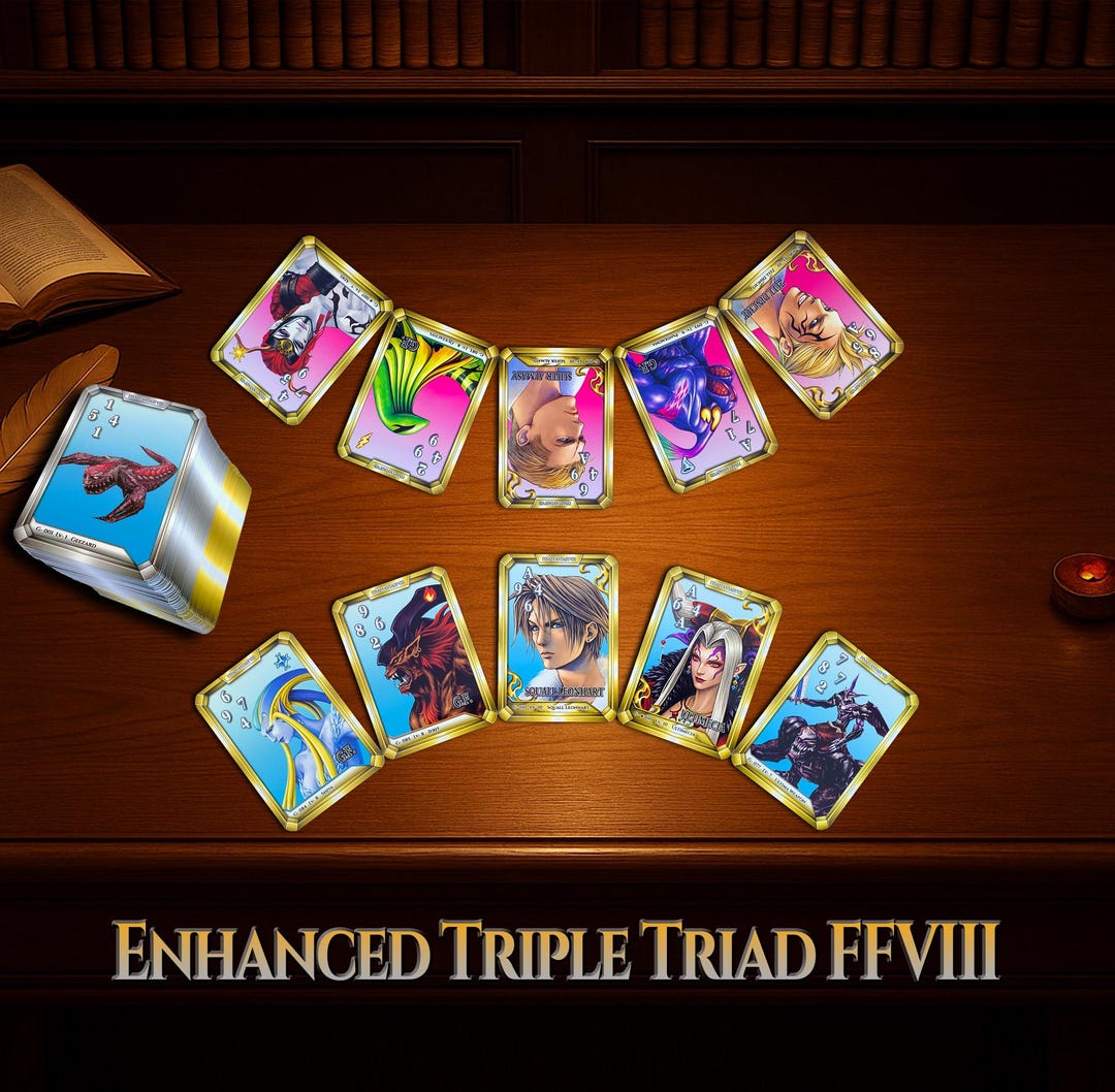 ff8 cards mtg Triple Triad Card Game Set | Premium Collectible Deck | 110 Custom Game | Strategy and Nostalgia for Fans of Final Fantasy At the beginning of your upkeep Reviewing every FF8 #MagicTheGathering card