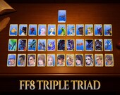 Triple Triad – Final Fantasy VIII Complete Deck | 110 Premium