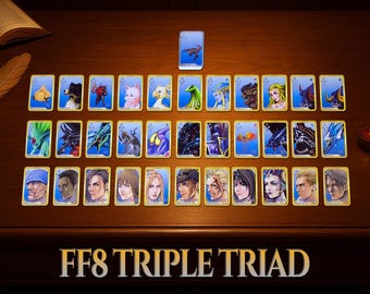 Triple Triad – Final Fantasy VIII Complete Deck | 110 Premium