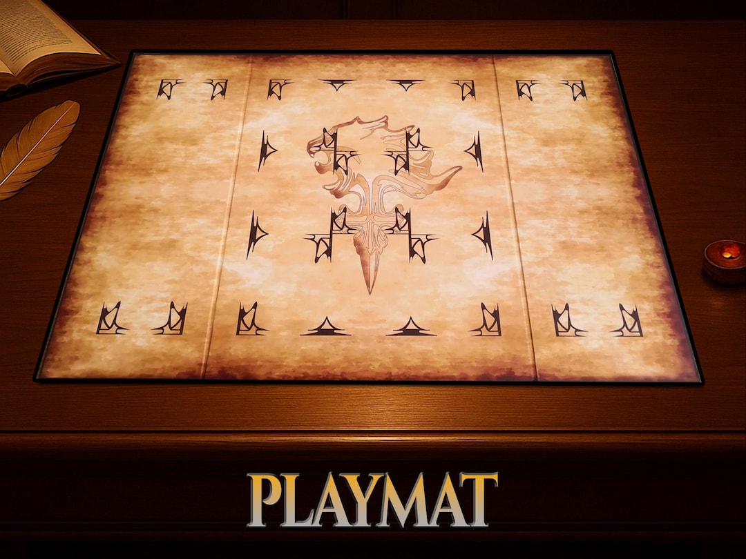 Final Fantasy VIII Triple Triad Game Board – FF8 Card Game