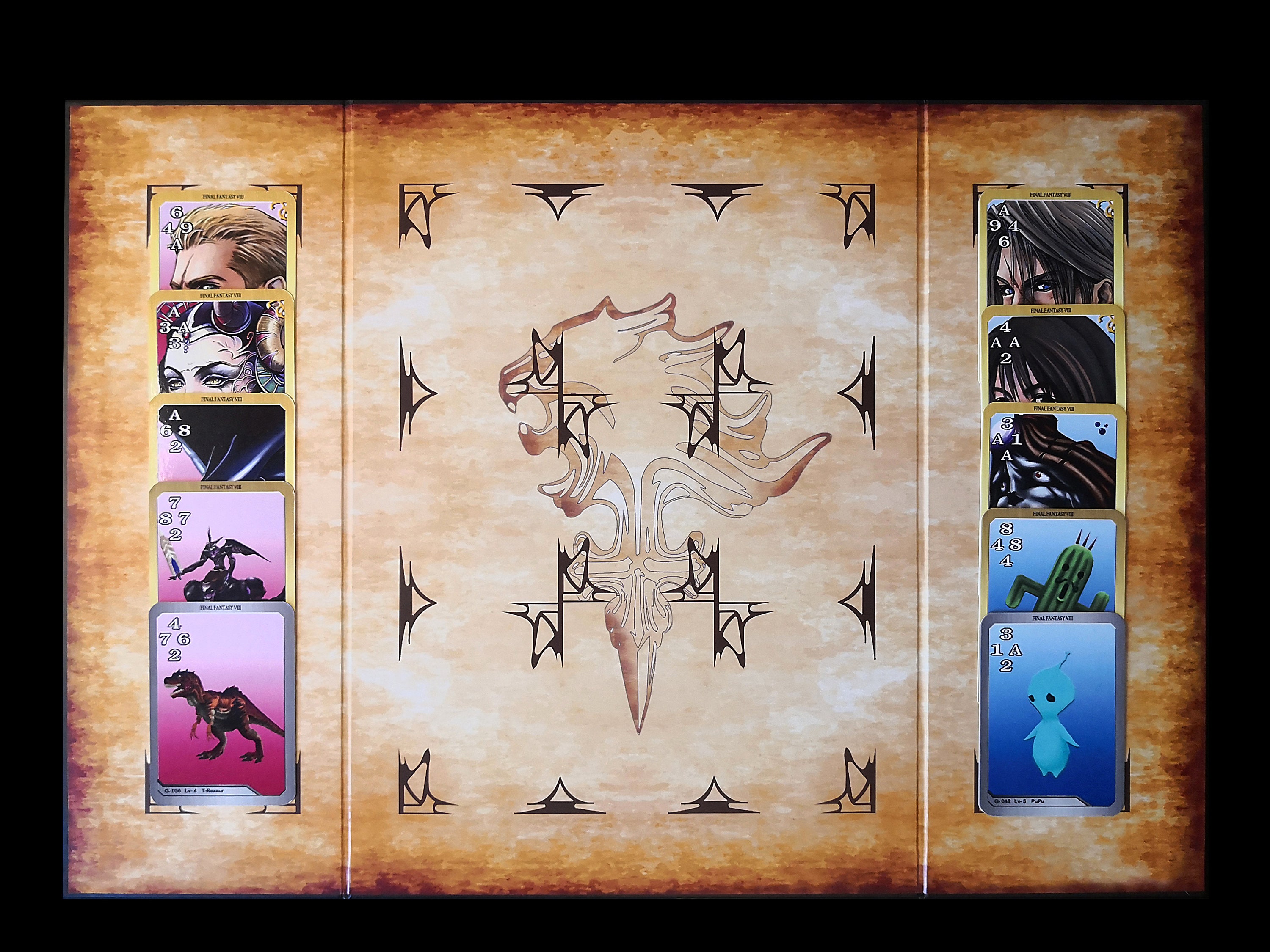 Triple Triad –- Final Fantasy VIII Board Game | 110 Premium Cards