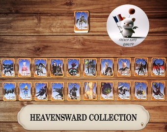 Triple Triad – Final Fantasy XIV Heavensward Deck | 100 Premium Cards | Fanmade Collector Set | Christmas gift | Free Worldwide Shipping