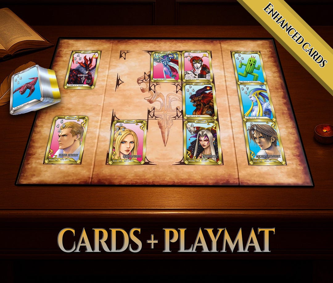 Triple Triad – Final Fantasy VIII | Classic 110-card Deck or