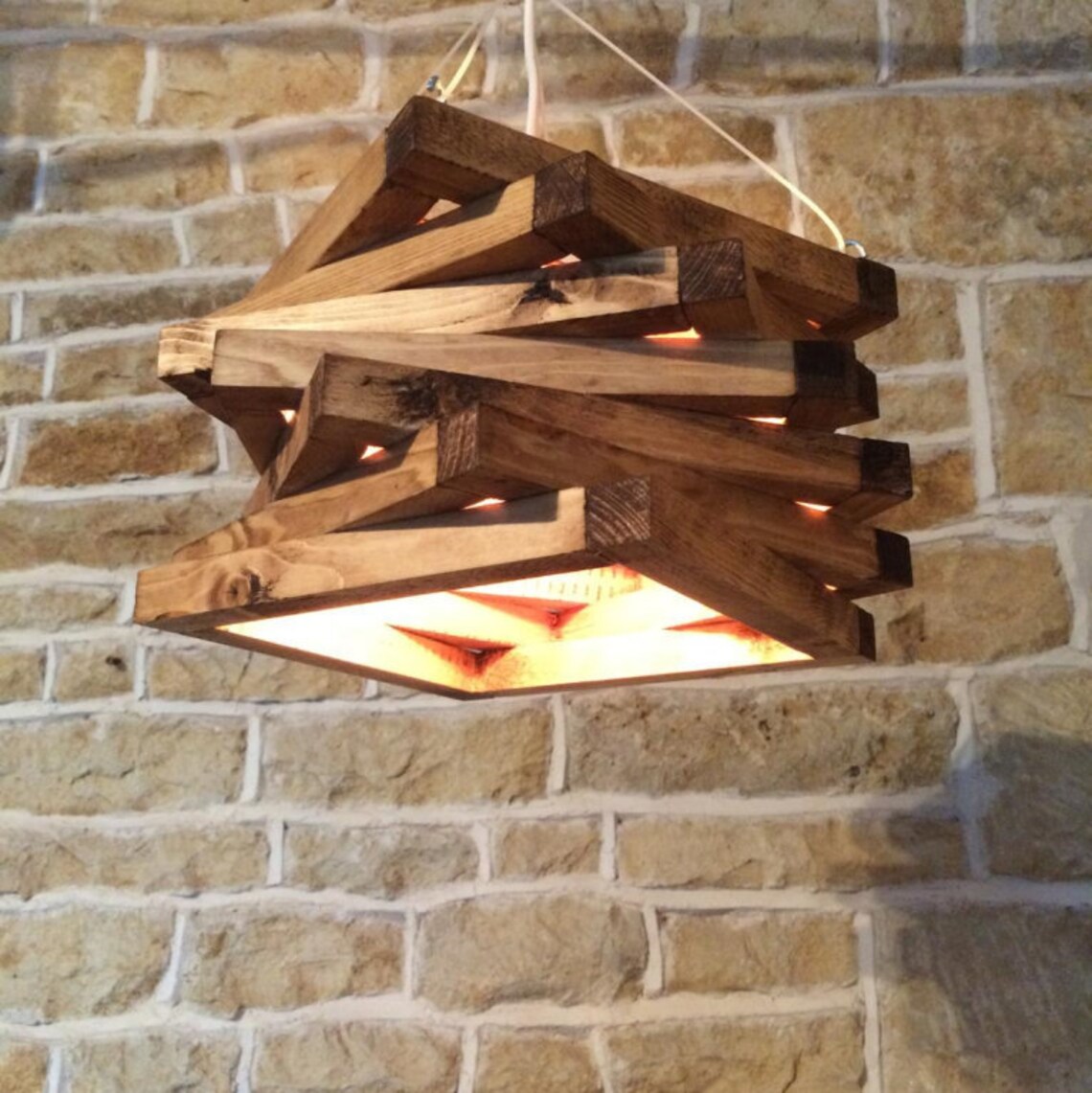 Rustic Wood Light Rustic Ceiling Light Wood Light Fixture Etsy