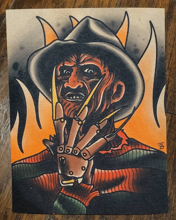 Aggregate 70+ traditional freddy krueger tattoo super hot in.cdgdbentre