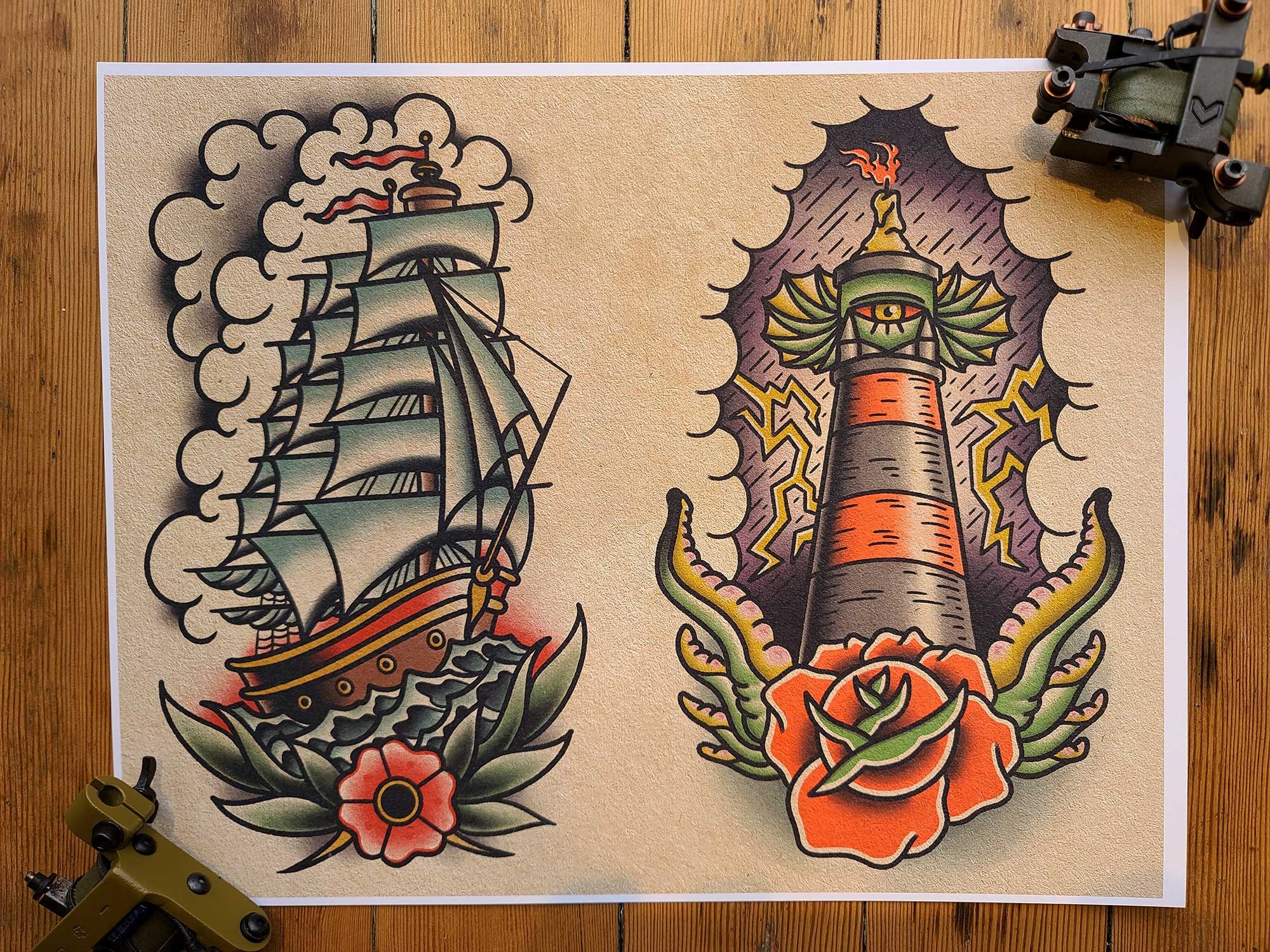 34 Incredible American Traditional Tattoo Design  Ideas