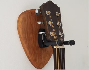 Plektrum  Gitarren Wandhalter Holz