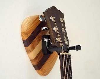 Plektrum  Gitarren Wandhalter Holz