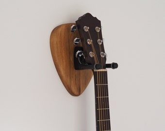 Plektrum  Gitarren Wandhalter Holz