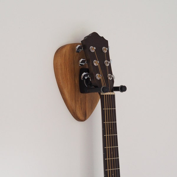 Plektrum  Gitarren Wandhalter Holz