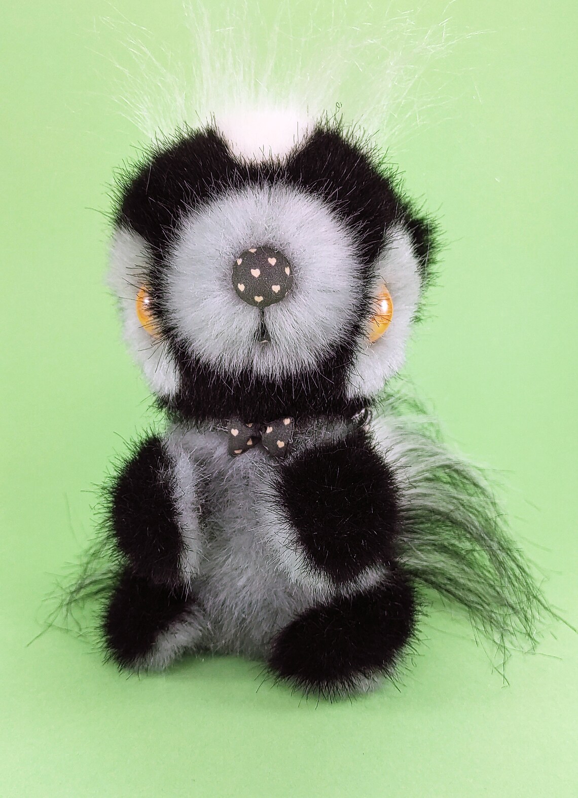 Stuffed Skunk Toy Happy Skunk Skunk Animal Toy Funny Skunk | Etsy