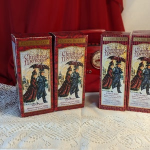 Vapourri Christmas Memories Home Fragrance Spray by Tsumura International Inc 3 OZ 75 Grams 1994 New In Box Set Of Four