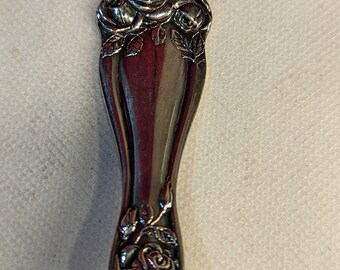 ち*き様   ROSE スプーン STERLING 925 Antique 1847 Rogers Bros XS Triple American Beauty Roses Casserole