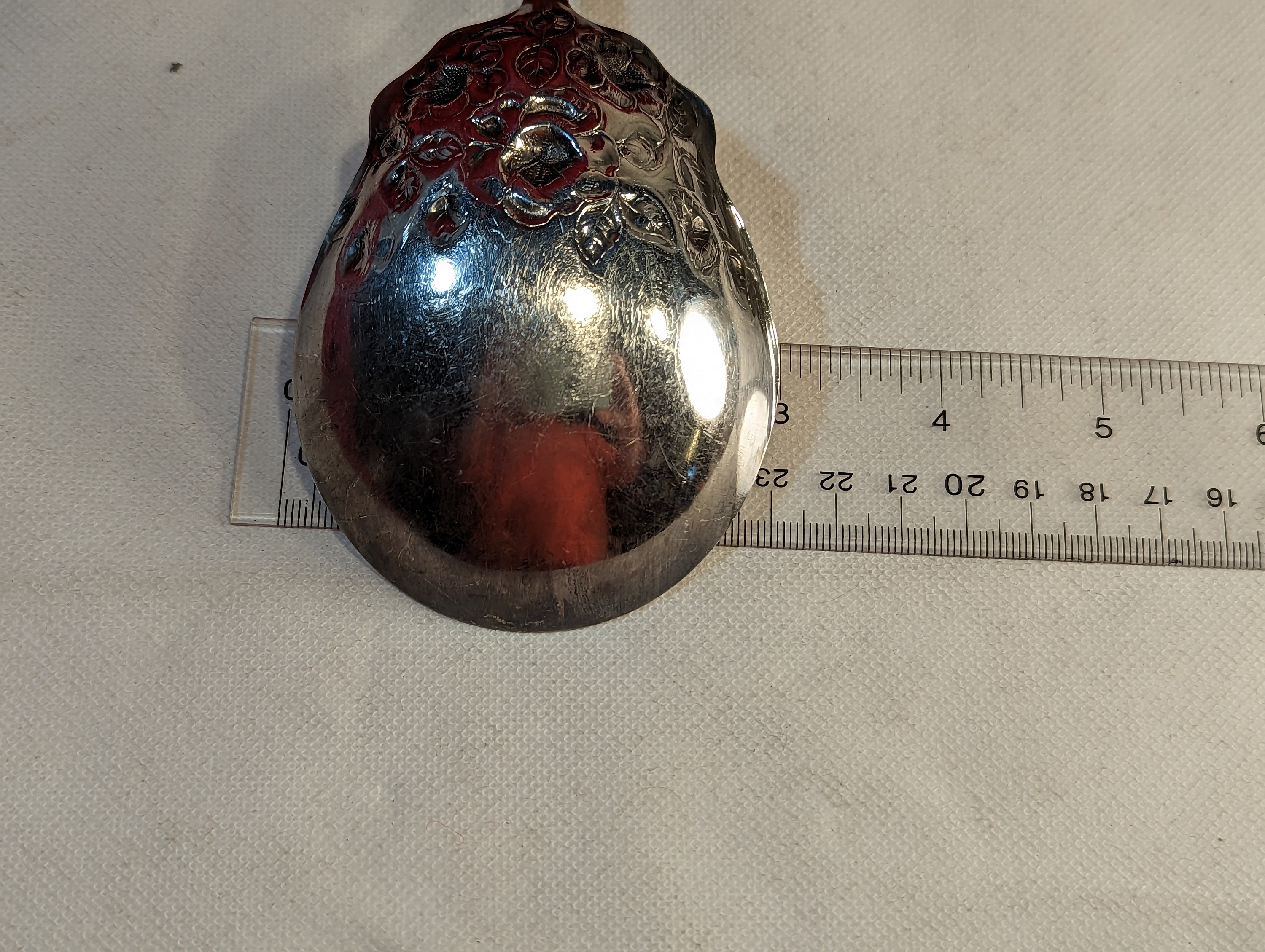 Antique 1847 Rogers Bros XS Triple American Beauty Roses Casserole