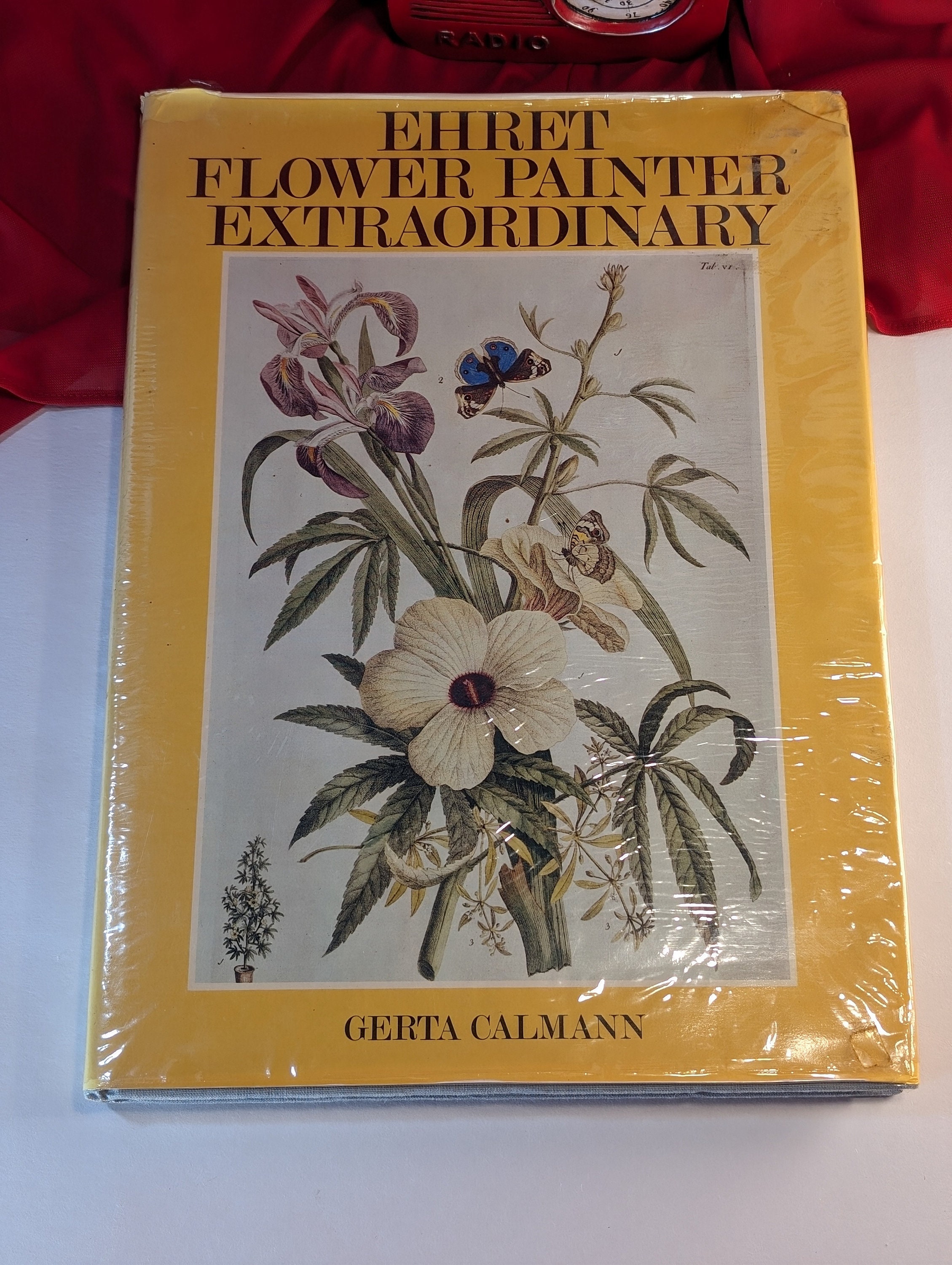 EHRET Blumenmaler Extrordinaire Hardcover Buch mit Original Schutzumschlag Gerta Calmann ISBN 0821207075 Vintage Buch Gartenarbeit