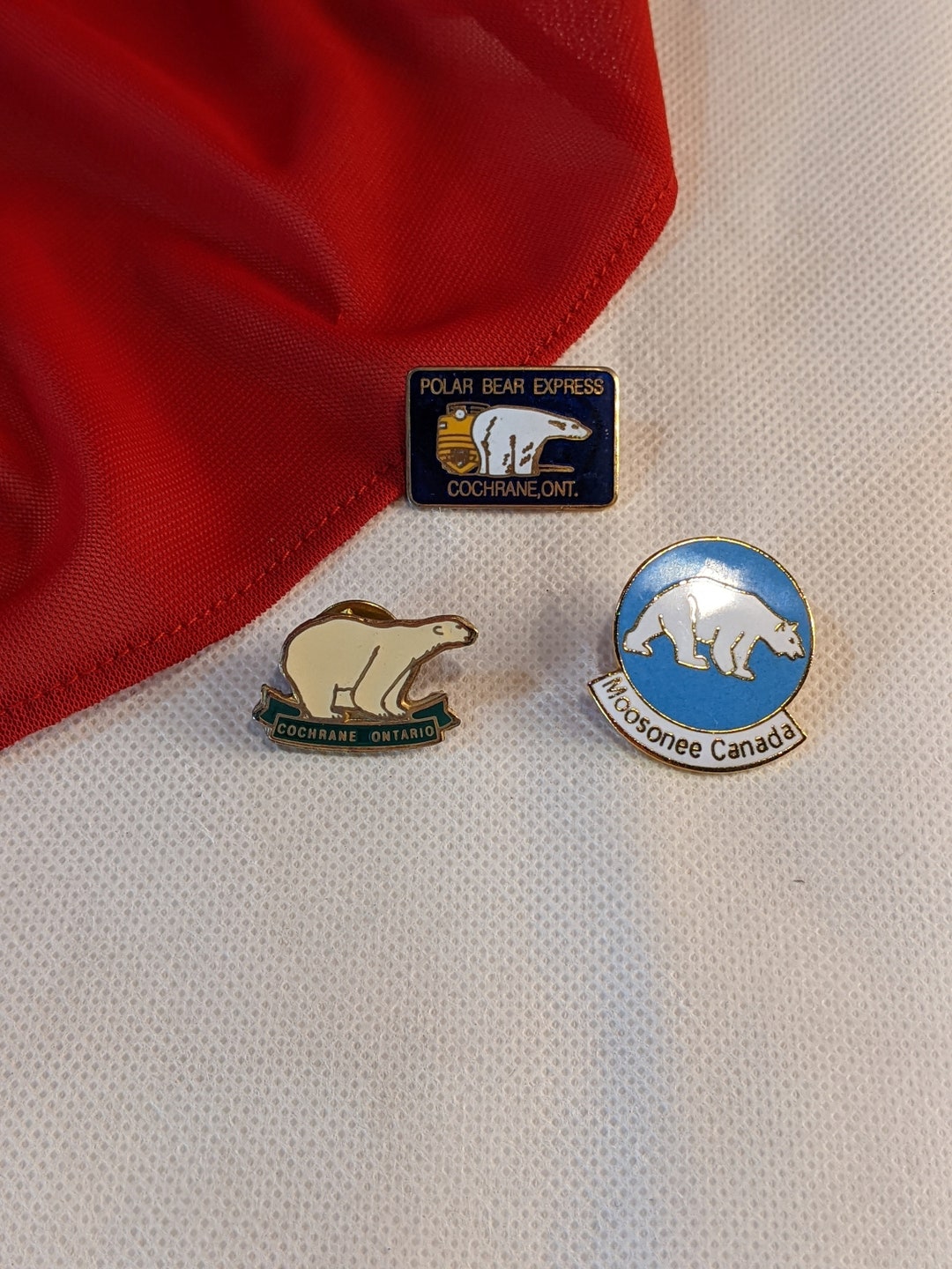 polar-bear-theme-hat-pin-or-lapel-pin-set-of-three-cochrane-ontario