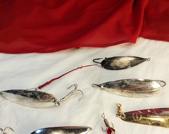 Leurre De Pêche Vintage Williams Thinfish Argenté – Neuf Sous Emballage